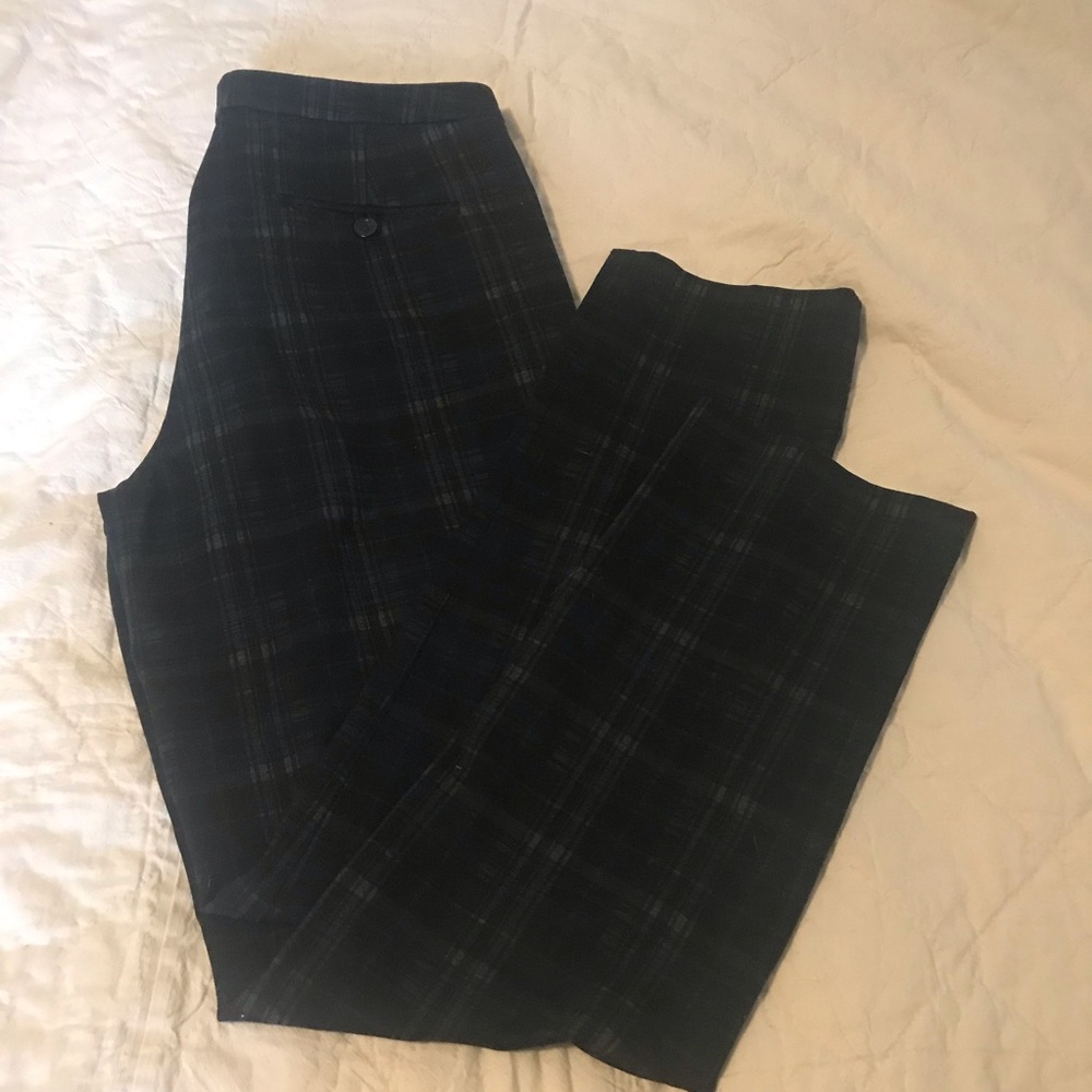 Dalia Straight Leg Patterned Print Pants - Size 8